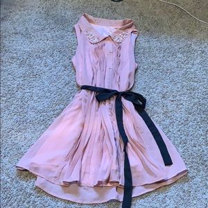 Cream pink dress Japan